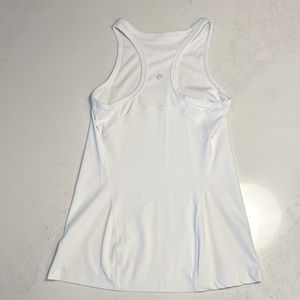Lululemon align tank, hip length, size 8, white, like new condition